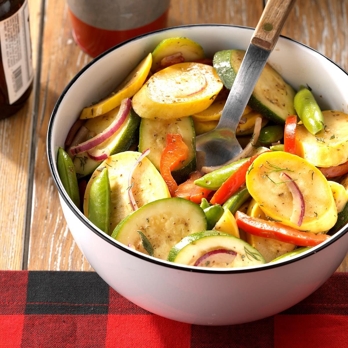 Summer Squash and Zucchini Salad