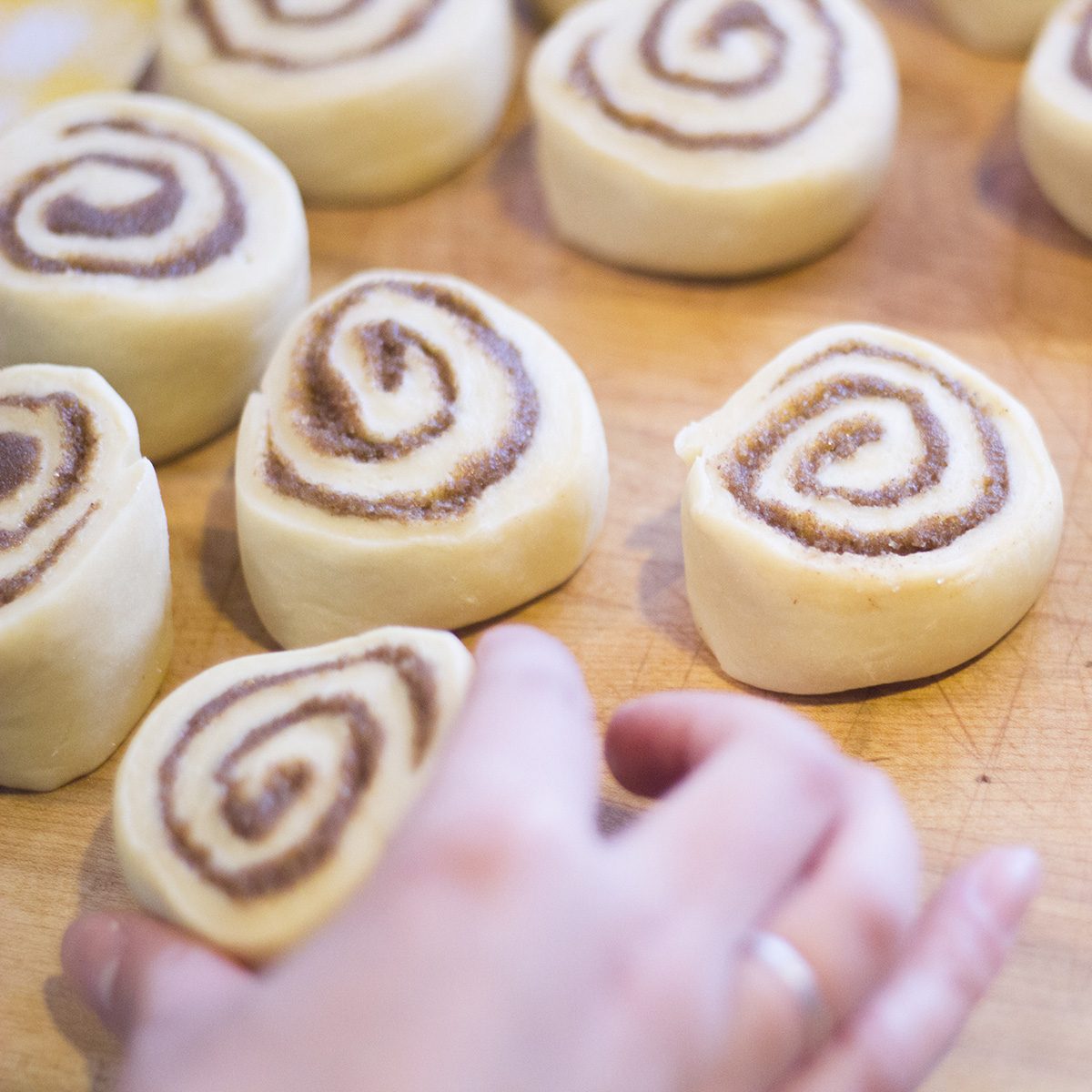 Making Delicious Cinnamon Rolls