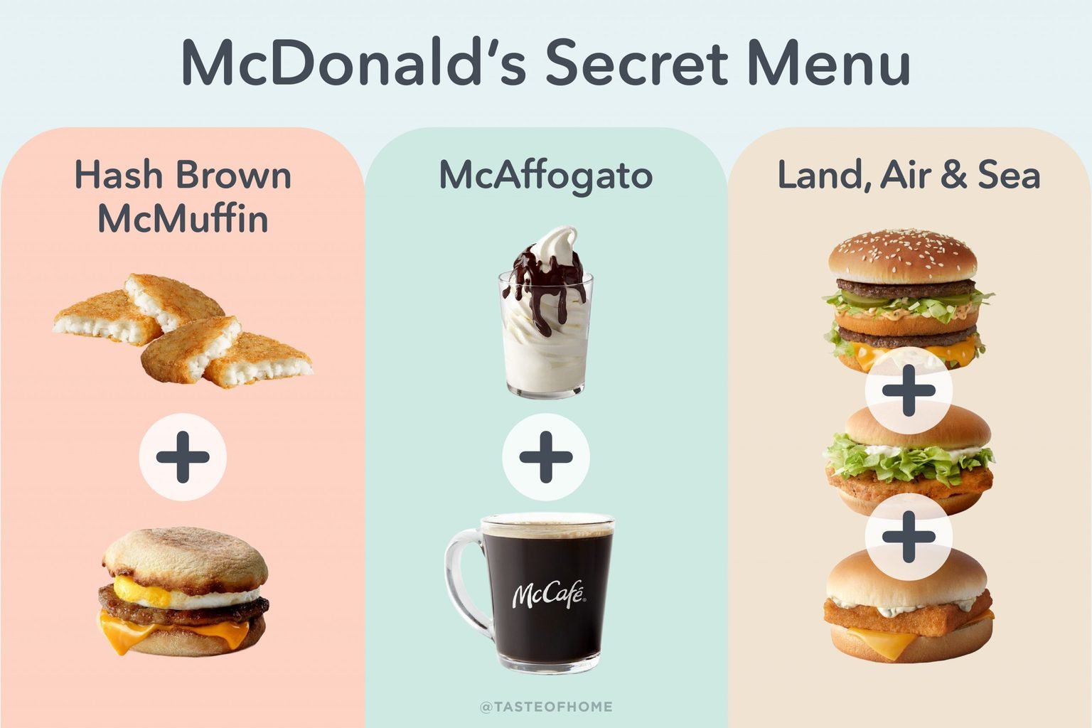 McDonald's Secret Menu 13 Things You Need to Order Taste of Home