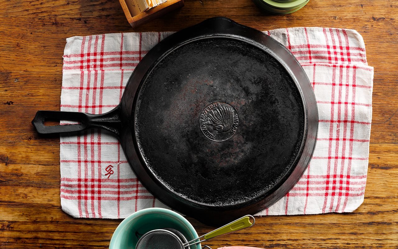 Proper Cast Iron Seasoning - The Mother Of All Skillets! 