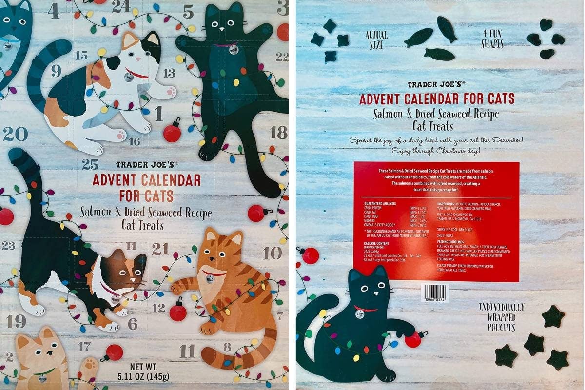 Trader Joe’s Is Selling an Advent Calendar for Cats This Year Global