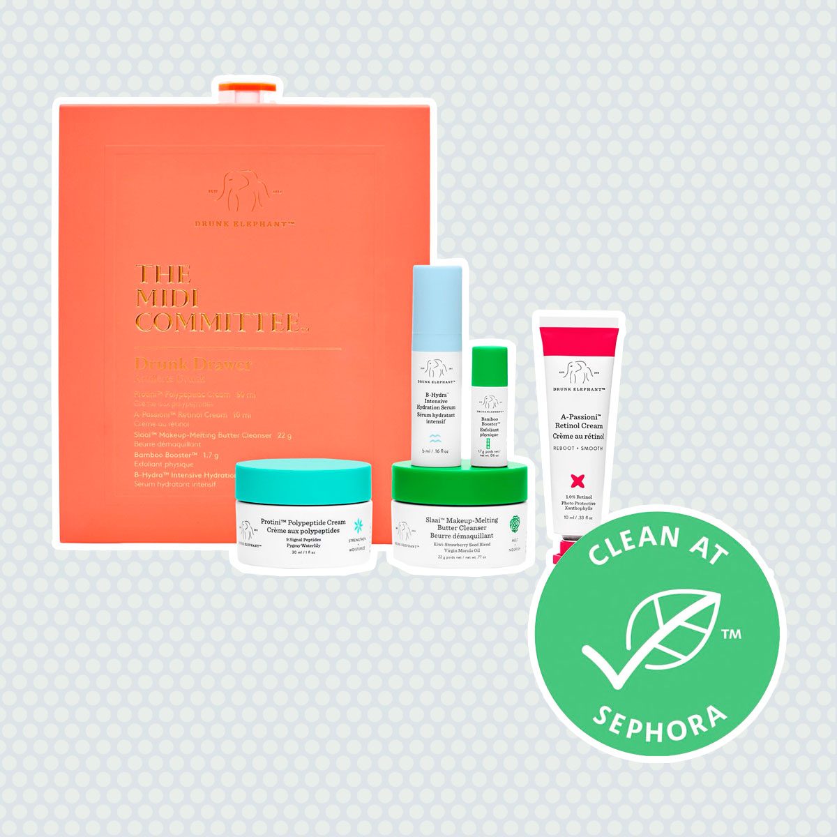 Drunk Elephant Midi Committee Beauty Kit