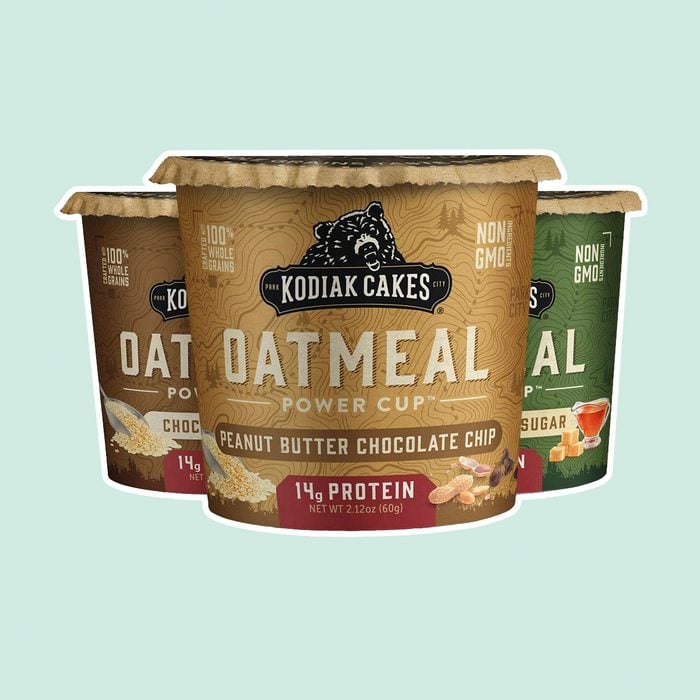 healthy breakfast on-the-go Kodiak Cakes Instant Oatmeal Cup