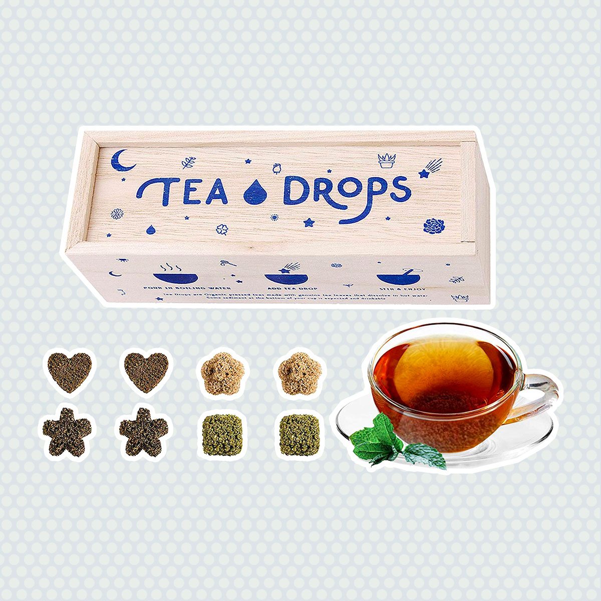 Tea Drops Herbal Tea Sampler Box