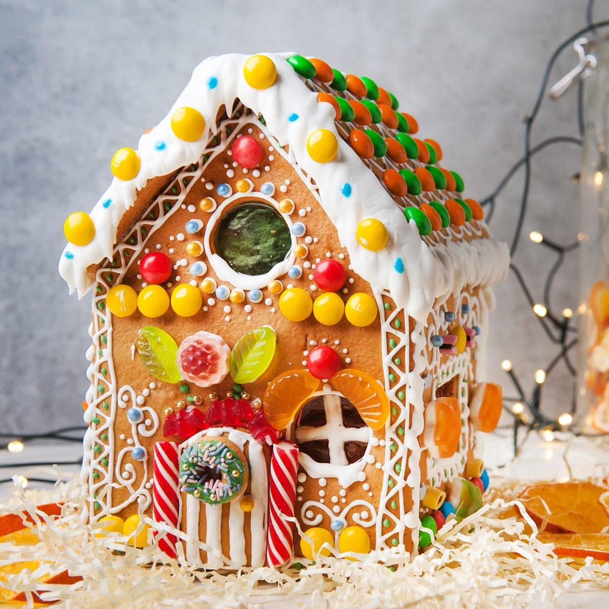 Beautiful gingerbread house