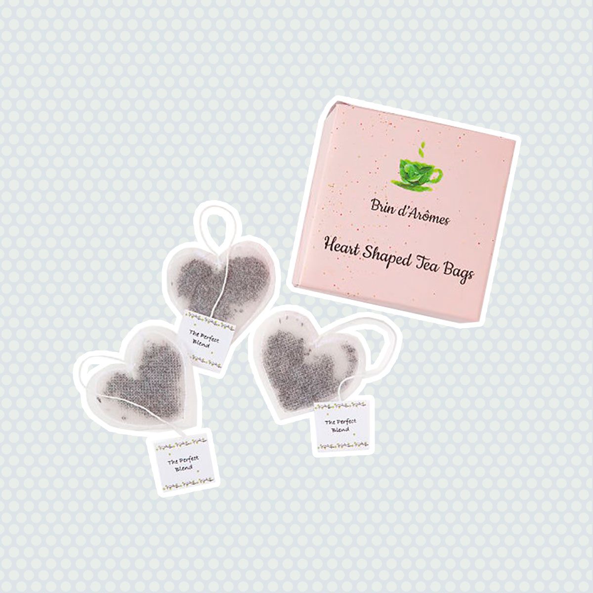 Heart-Shaped Tea Bags