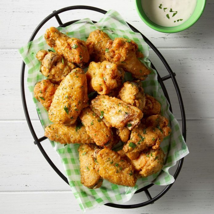 Fried Lemon-Pepper Wings