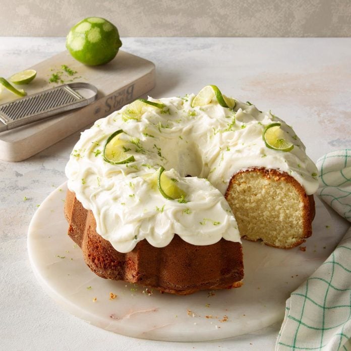 Key Lime Pound Cake