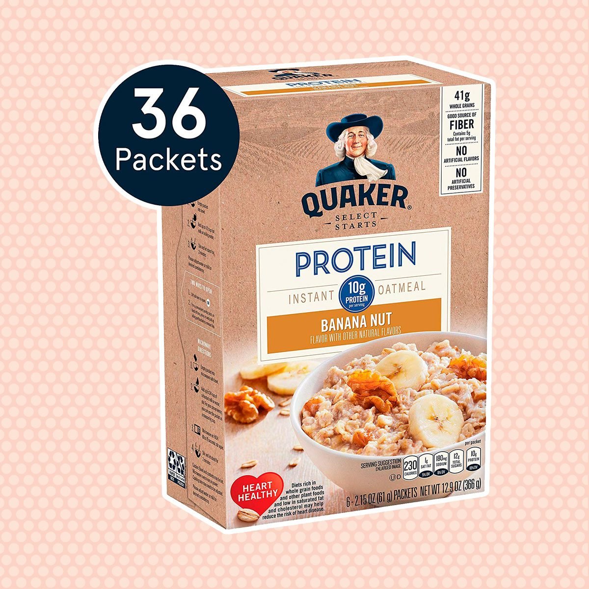 Quaker Protein Instant Oatmeal Packet