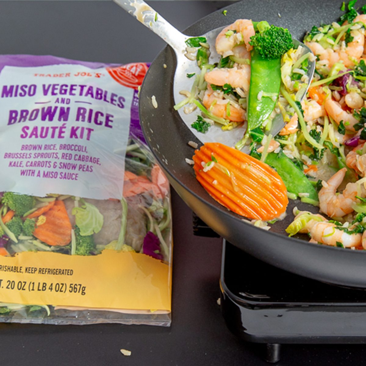 Miso Vegetables and Brown Rice Saute Kit