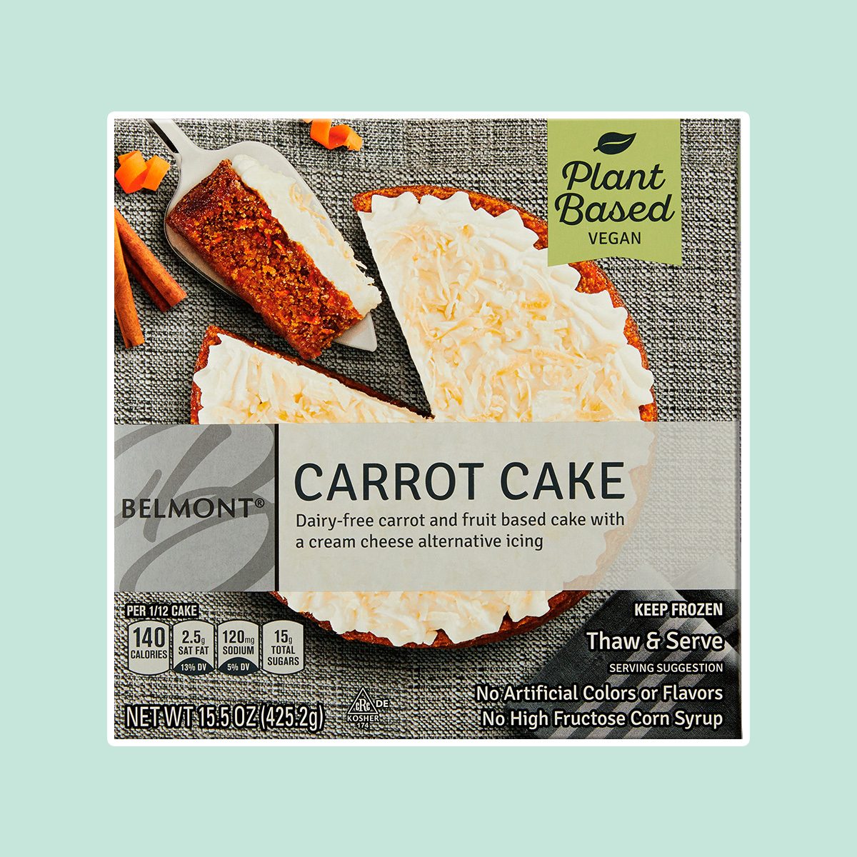 Belmont Vegan Cake Carrot