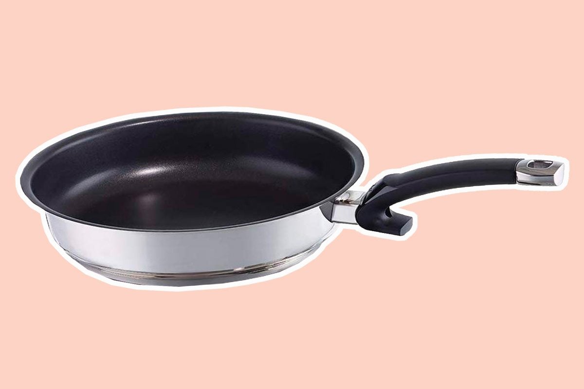 Fissler Protect Steelux Premium , Non-Stick Fry Pan, 11-Inch, Stainless steel Cookware, Compatible Stovetops: Induction, Gas, Electric, Dishwasher Safe
