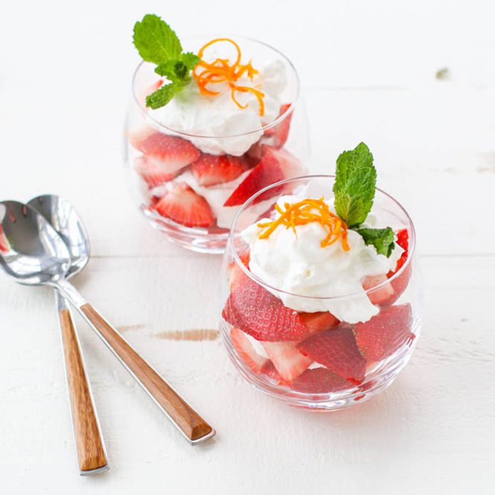 Strawberries Romanoff, One of Jackie Kennedy's Favorite Desserts