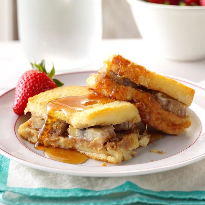 Pb Banana French Toast Bake Recipe Taste Of Home