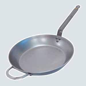 Round Carbon Steel Fry Pan