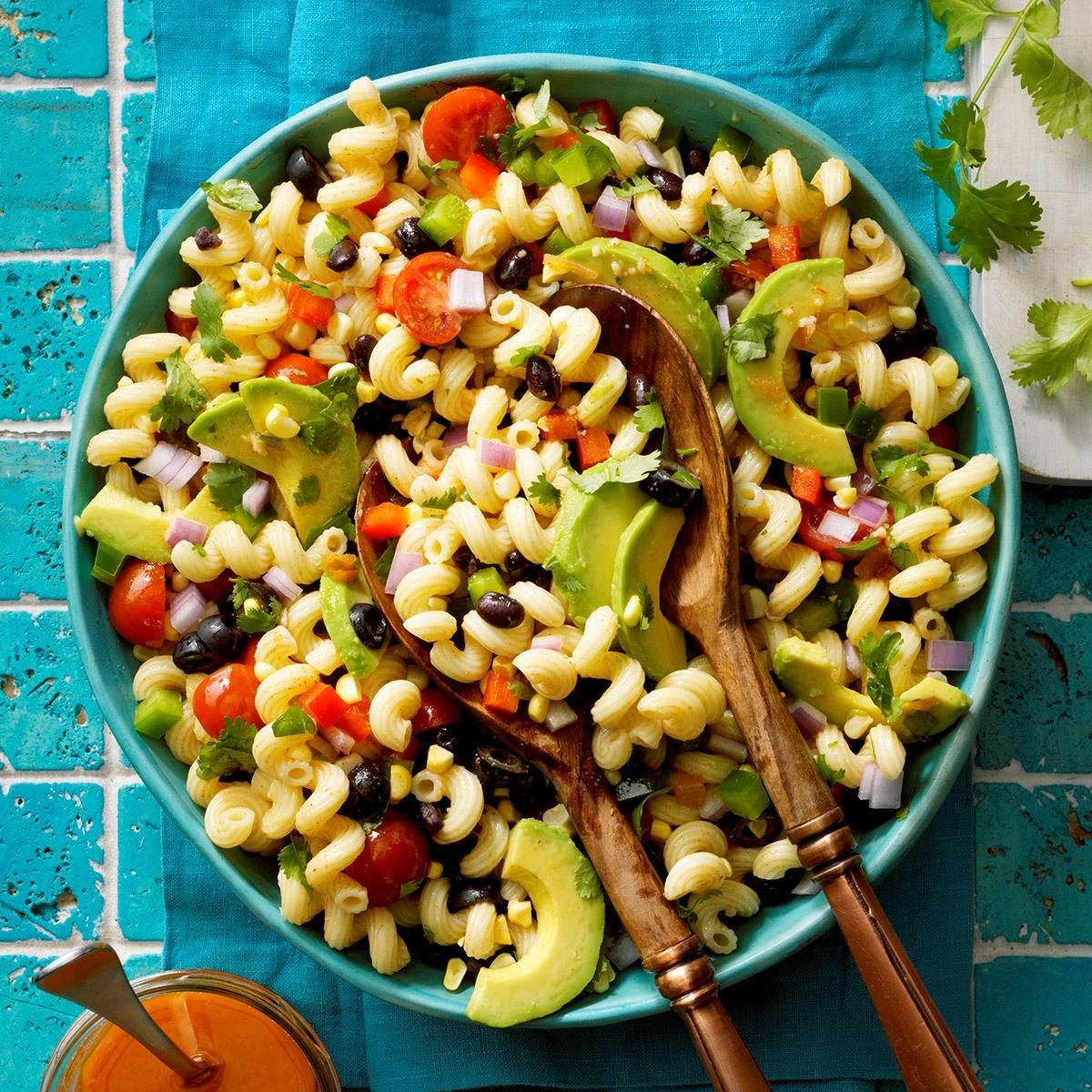 Southwestern Pasta Salad Recipe How To Make It Taste Of Home