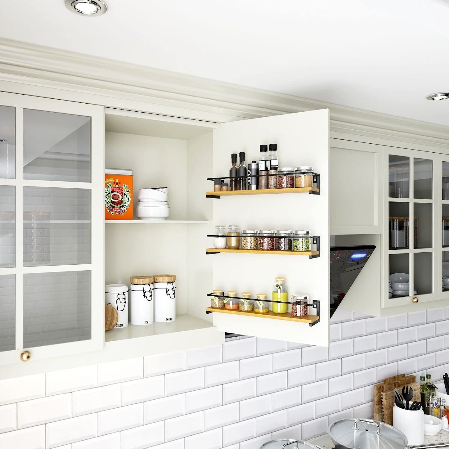 7 Clever Spice Racks To Keep Your Kitchen Organised