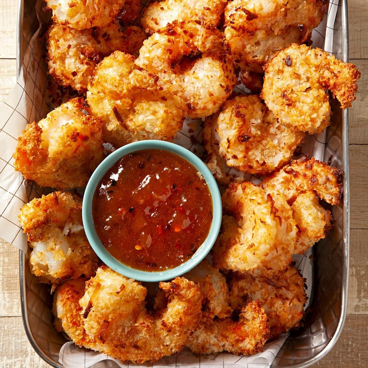 Air-Fryer Coconut Shrimp