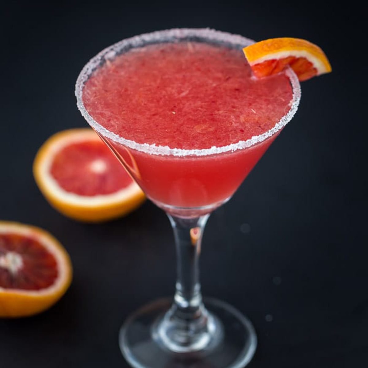 Blood Orange Vanilla Martini