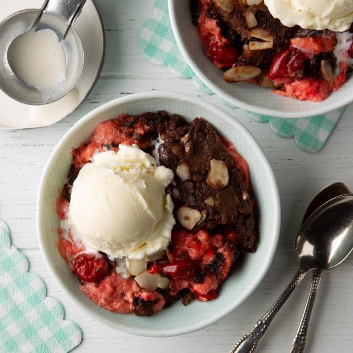 Dutch Oven Chocolate Dump Cake