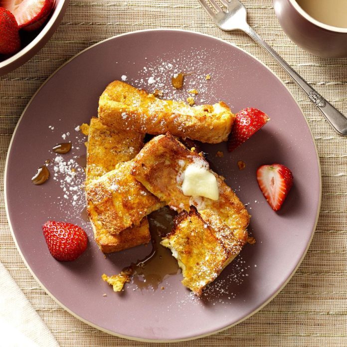 Air Fryer French Toast Sticks Recipe Taste Of Home