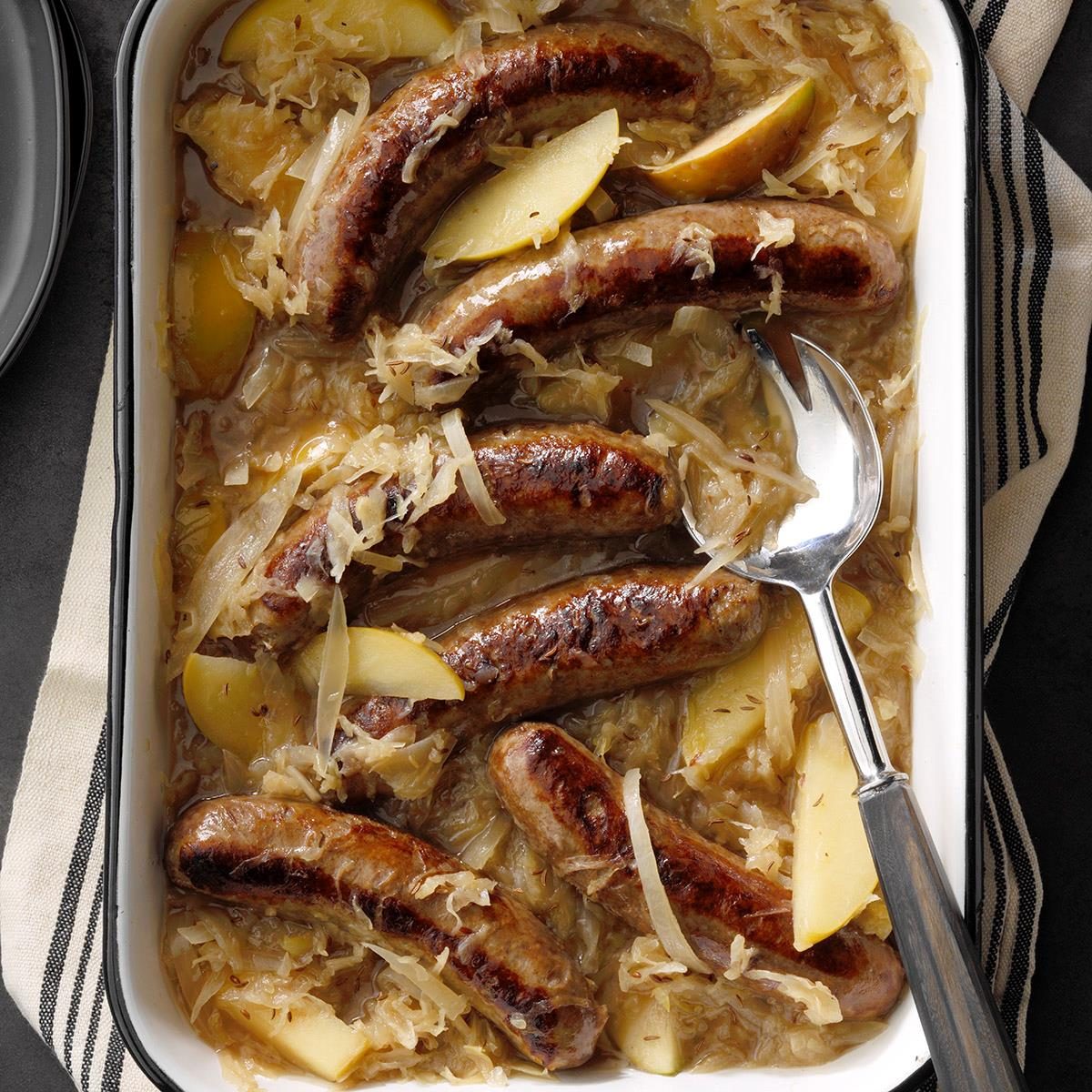 Bratwurst Dinner Recipe How To Make It Taste Of Home