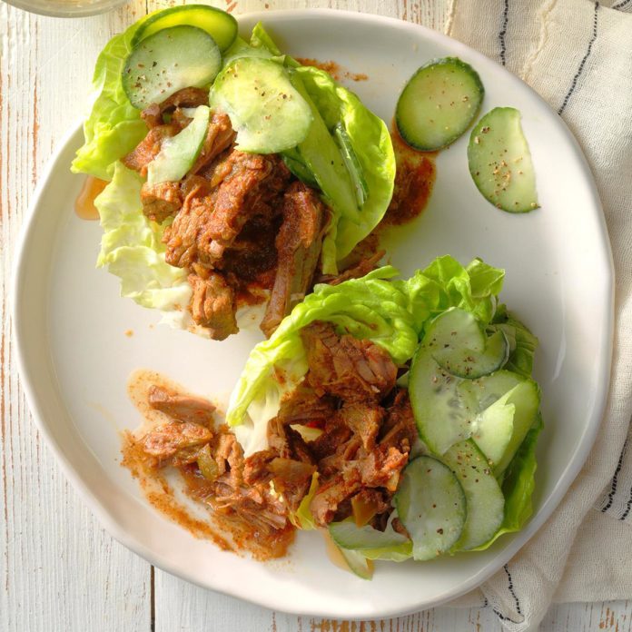 Day 16: Moroccan Lamb Lettuce Wraps