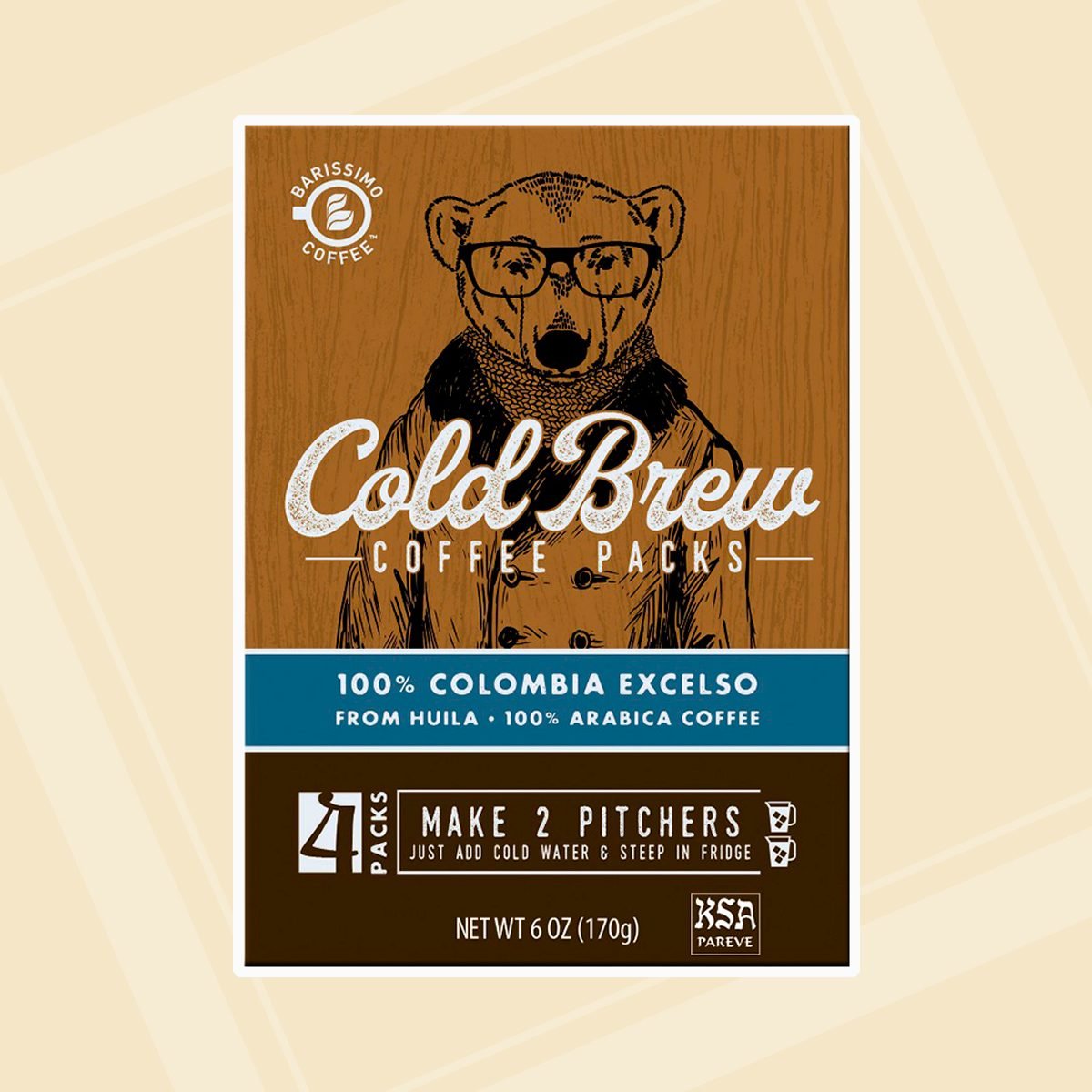 Barissimo Cold Brew Coffee Kit Colombian