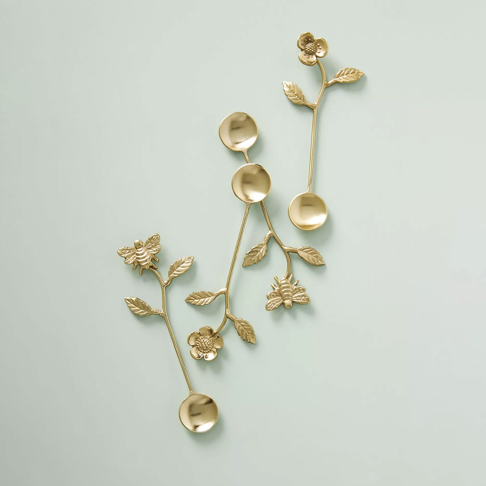 Flower Tea Spoons 