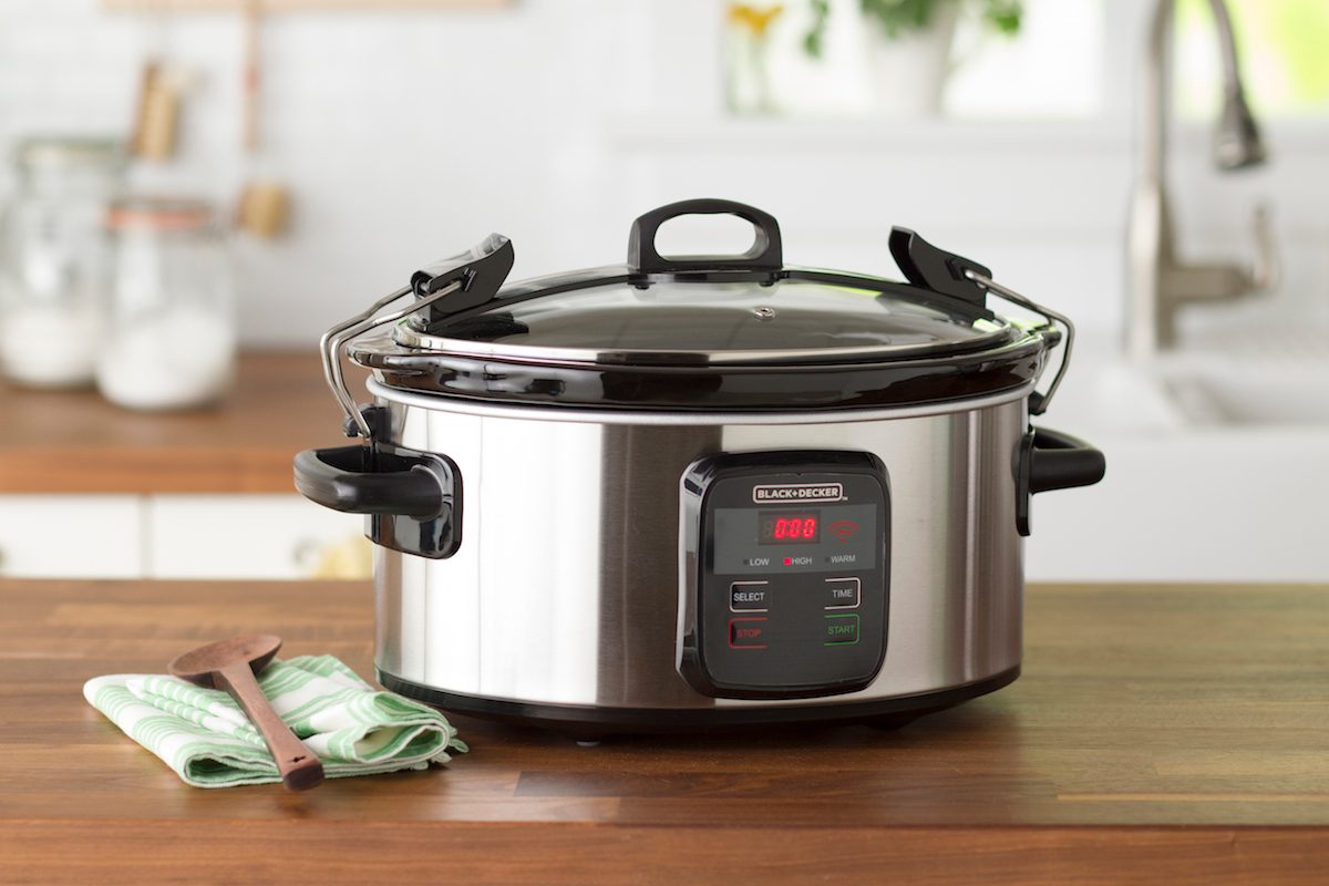 Toastmaster 1.5 Qt Brushed Stainless Steel Slow Cooker