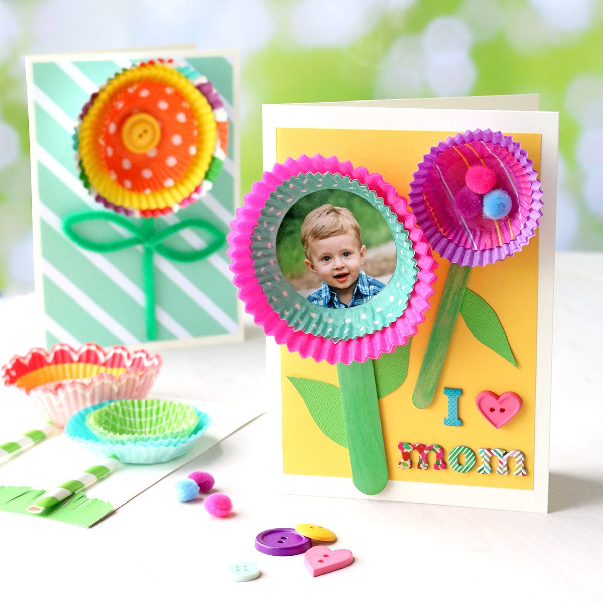 Cupcake Liner Card