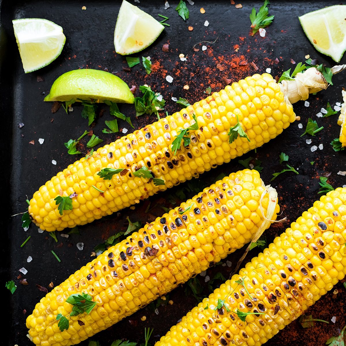 Grilled corn