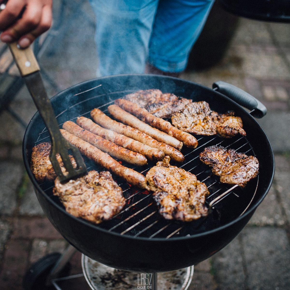 Grilling meats