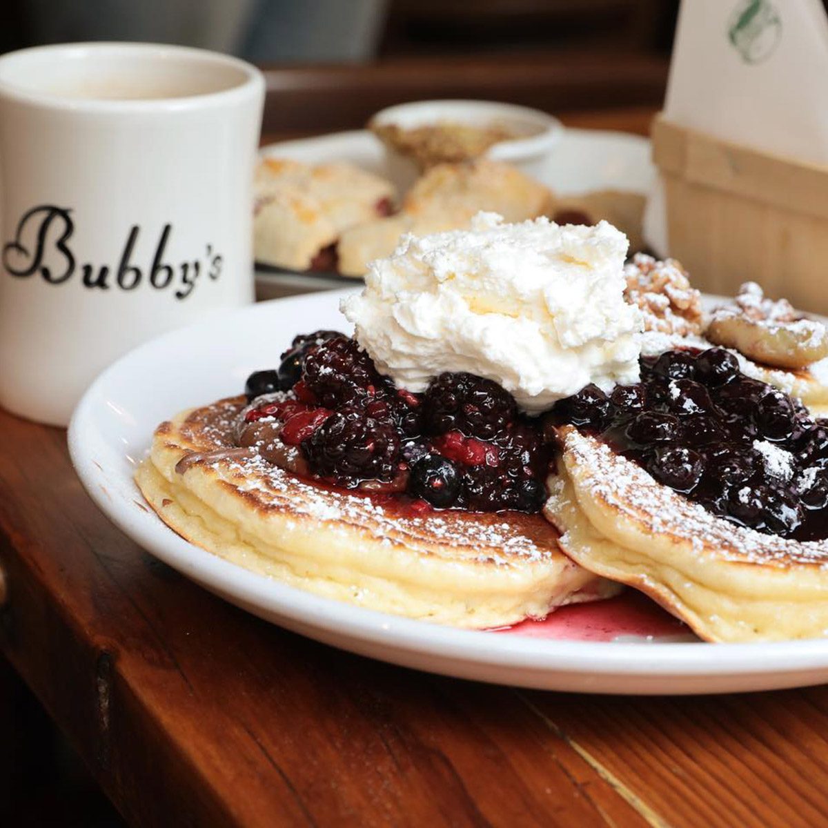 Bubby's, New York City pancakes