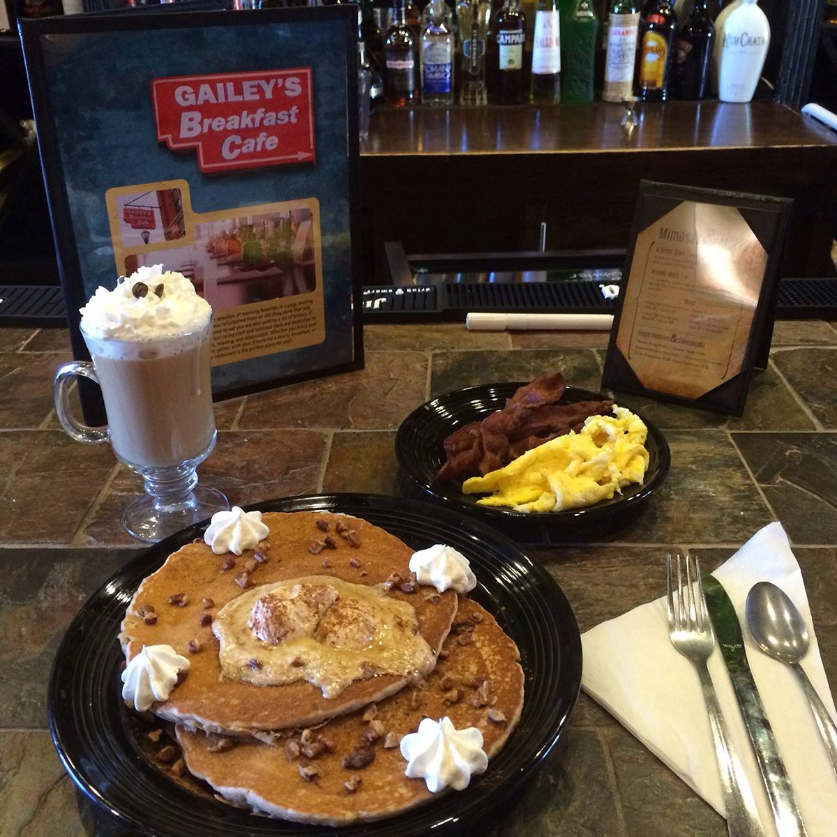 Gailey's Breakfast Cafe, Springfield pancakes