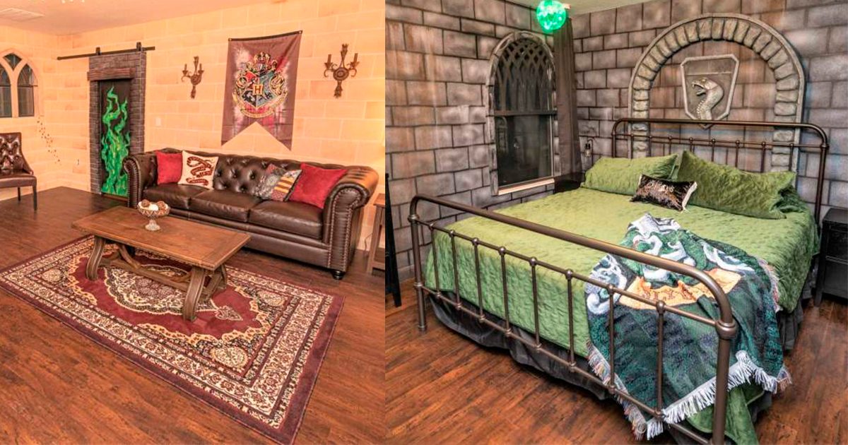 Enter a magical world at this Harry Potter-themed Florida rental