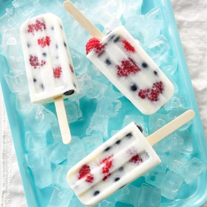 berry ice pop