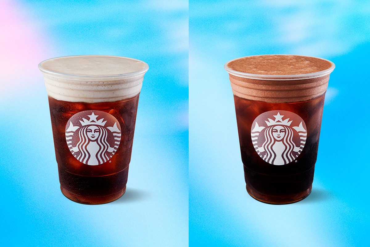 Starbucks Is Making New Cold Brew Drinks With Almond Milk Cold Foam