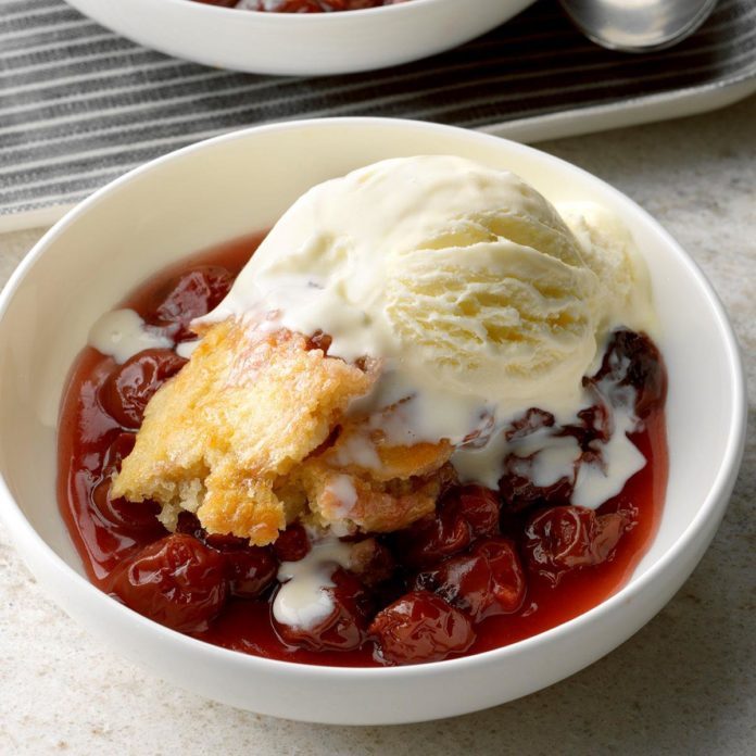 Dumpling-Topped Cherries