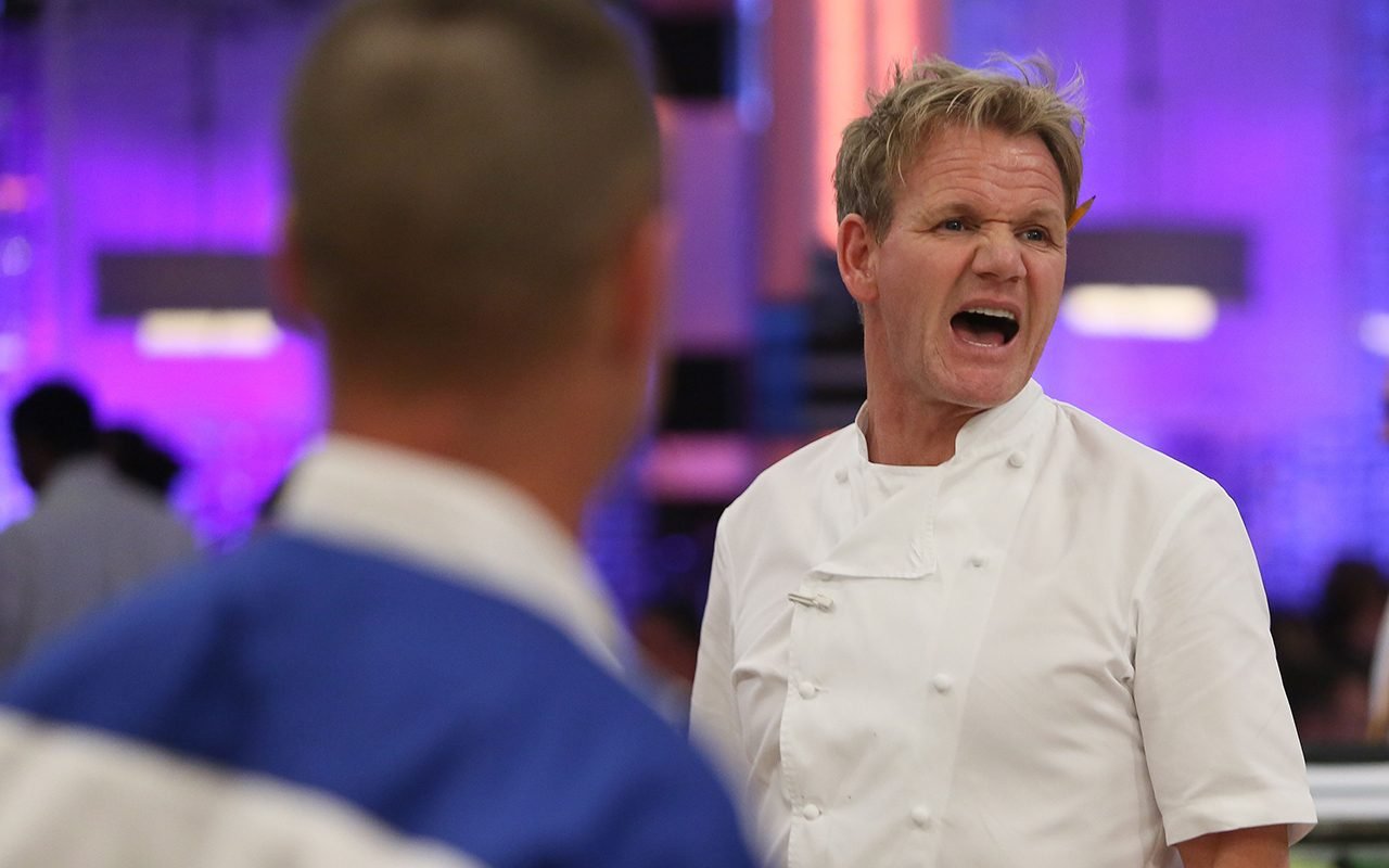 HELL'S KITCHEN: Gordon Ramsay during dinner service in the all-new 13 Chefs Compete episode of HELLS KITCHEN airing Tuesday, April 7, 2015 (8:00-9:00 PM ET/PT) on FOX. (Photo by FOX Image Collection via Getty Images)
