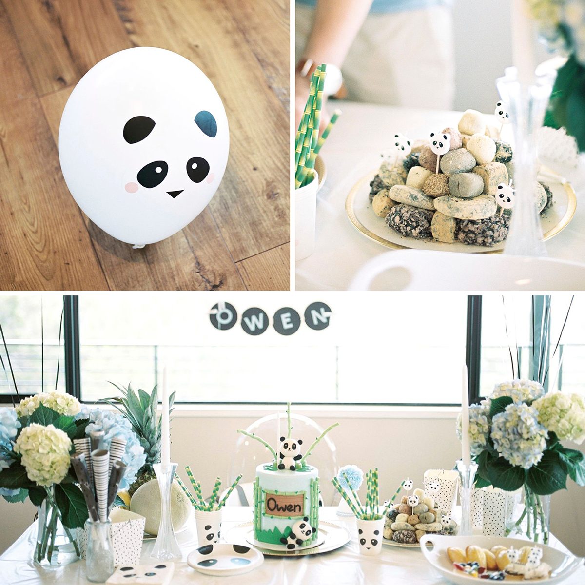 Panda first birthday party ideas