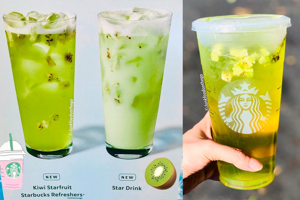 Starbucks Just Dropped a NEW Kiwi Starfruit Refresher Taste of Home
