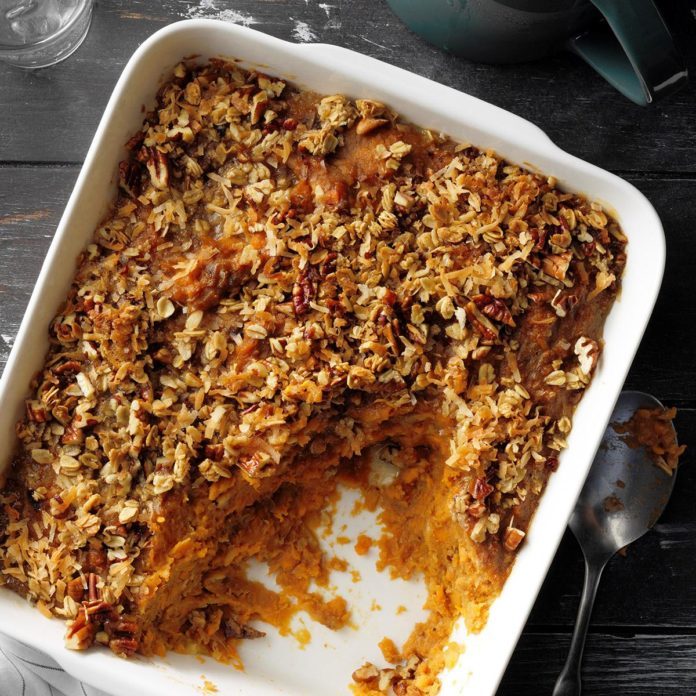 Banana-Orange Sweet Potato Bake