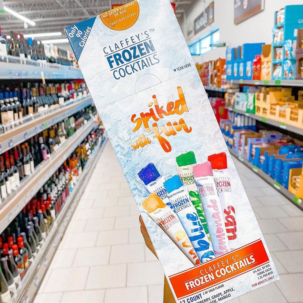 Aldi Claffey's Frozen cocktails square crop