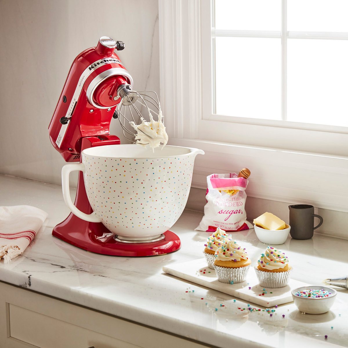 KitchenAid Created New Stand Mixer Ceramic Bowls With Fun Patterns