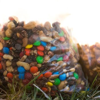 Hiking and canoeing, trail mix is a must have for food on the trip.