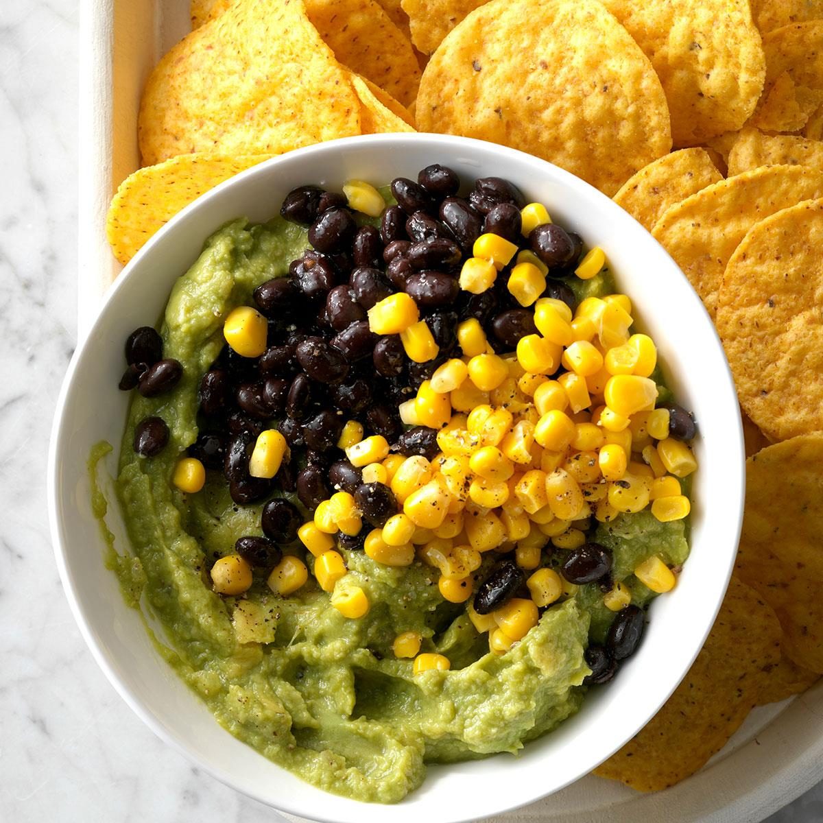 Black Bean and Corn Guacamole