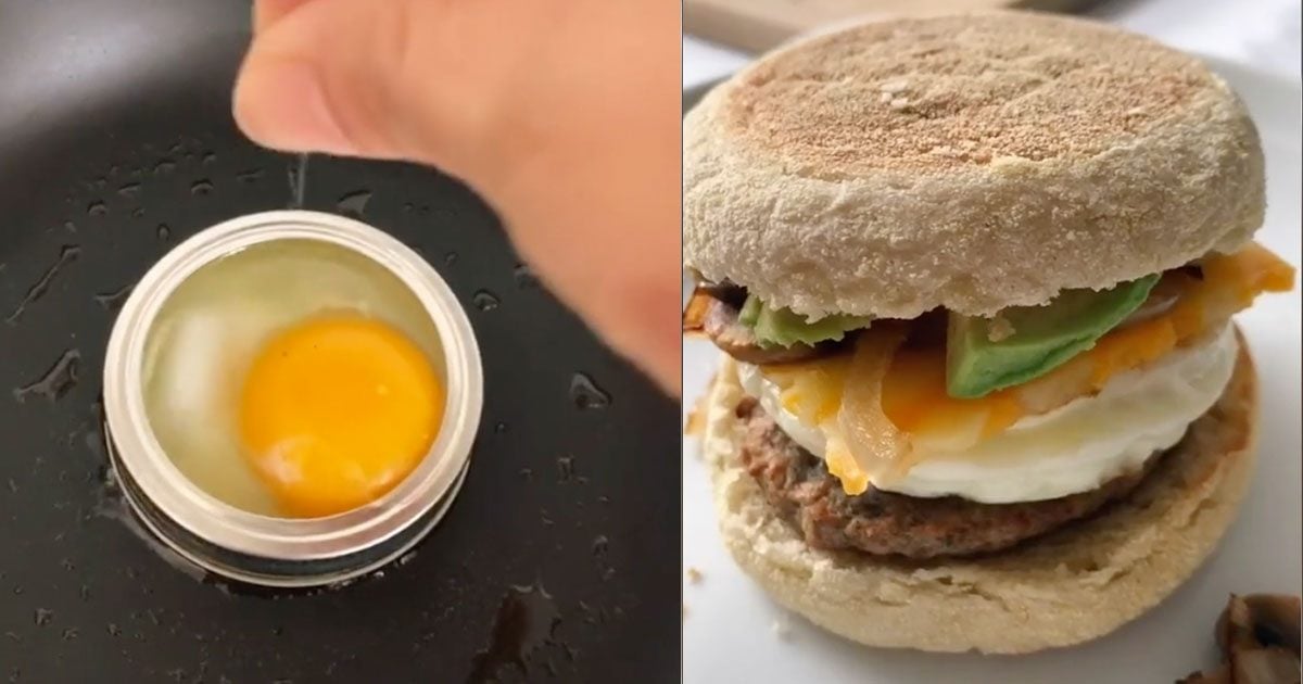 How to Cook an Egg with a Mason Jar Lid