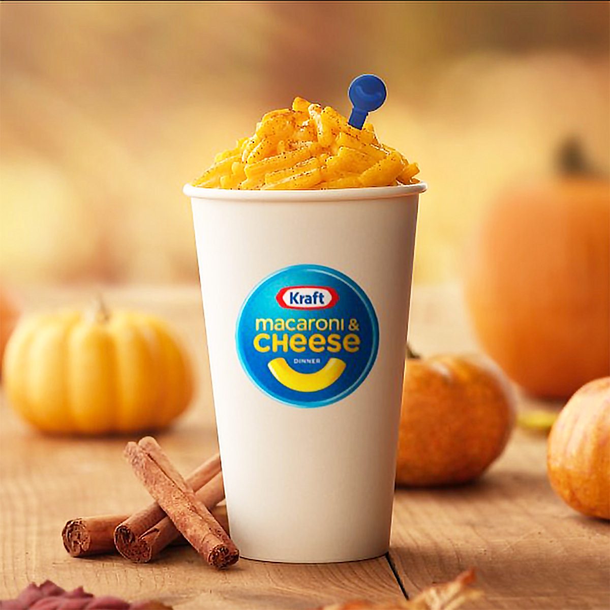 pumpkin spice Kraft Mac and Cheese