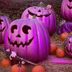 Here's Why People Put Out PURPLE Pumpkins On Halloween